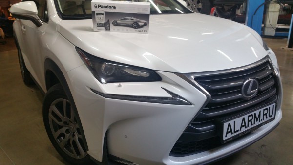 Lexus NX200 установка Pandora DXL 5000 NEW