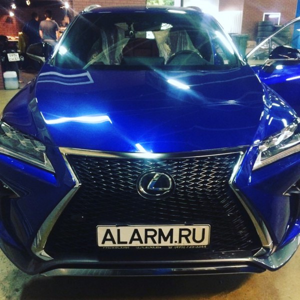 Lexus RX установка DXL 3910 Pro